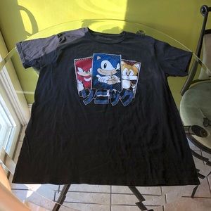 Japanese Sonic the Hedgehog t-shirt